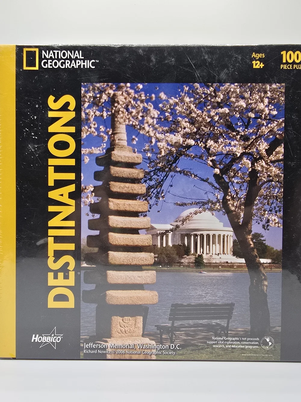 National Geographic Jefferson Memorial DC 1000 Pc Puzzle Sealed 2008
